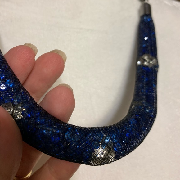 Blue Crystal Necklace from Macys - Picture 4 of 5